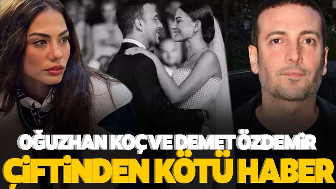 8 ay önce mutluluğa evet demişlerdi Demet Özdemir Oğuzhan Koç