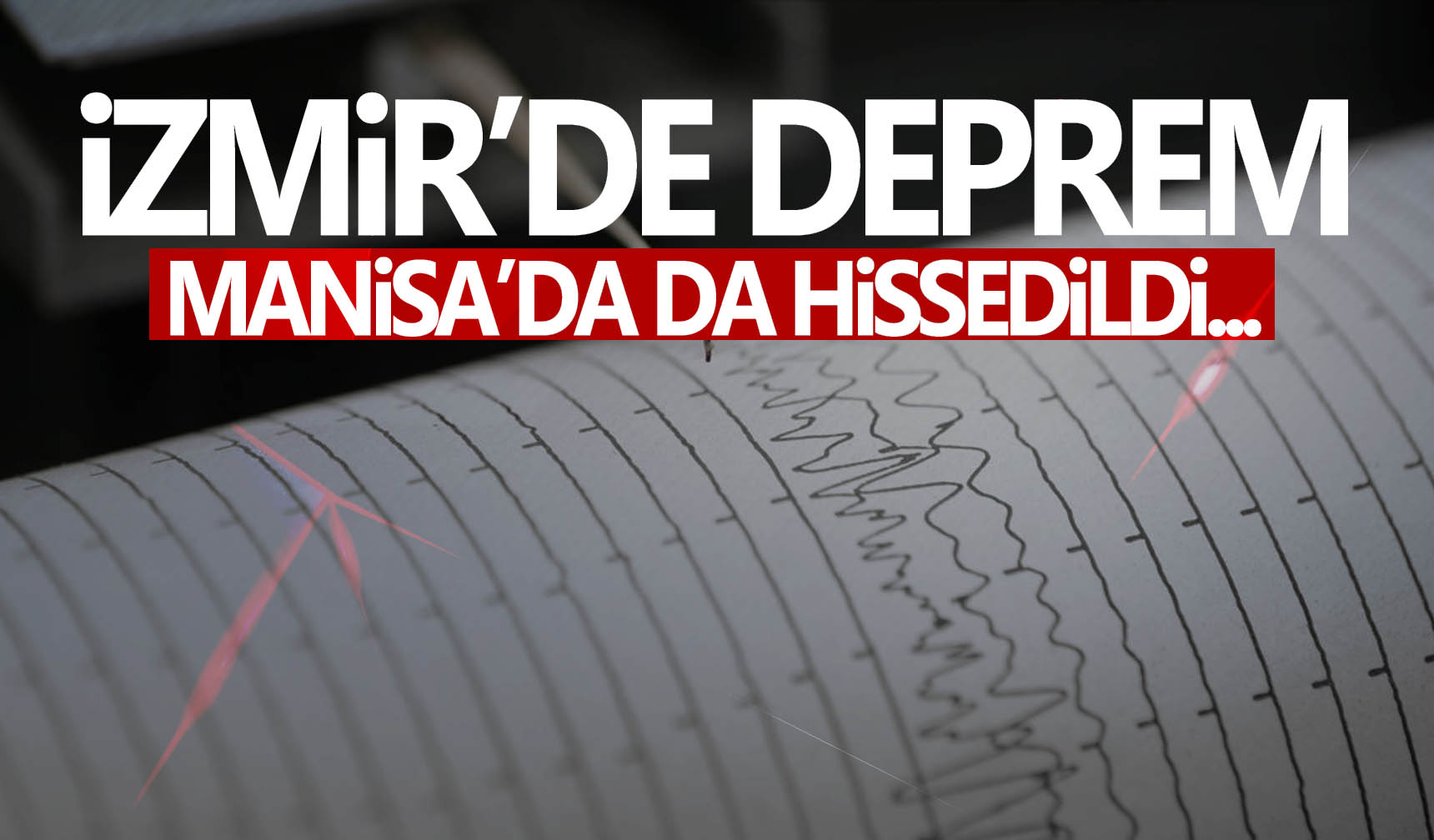 Konyanın ardından İzmirde deprem Manisada da hissedildi Manisa