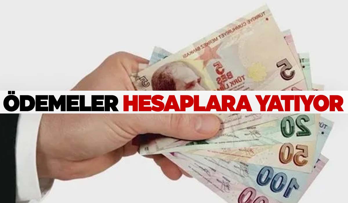 Ödemeler hesaplara yatıyor Bakan açıkladı Zamlı ödenecek Manisa