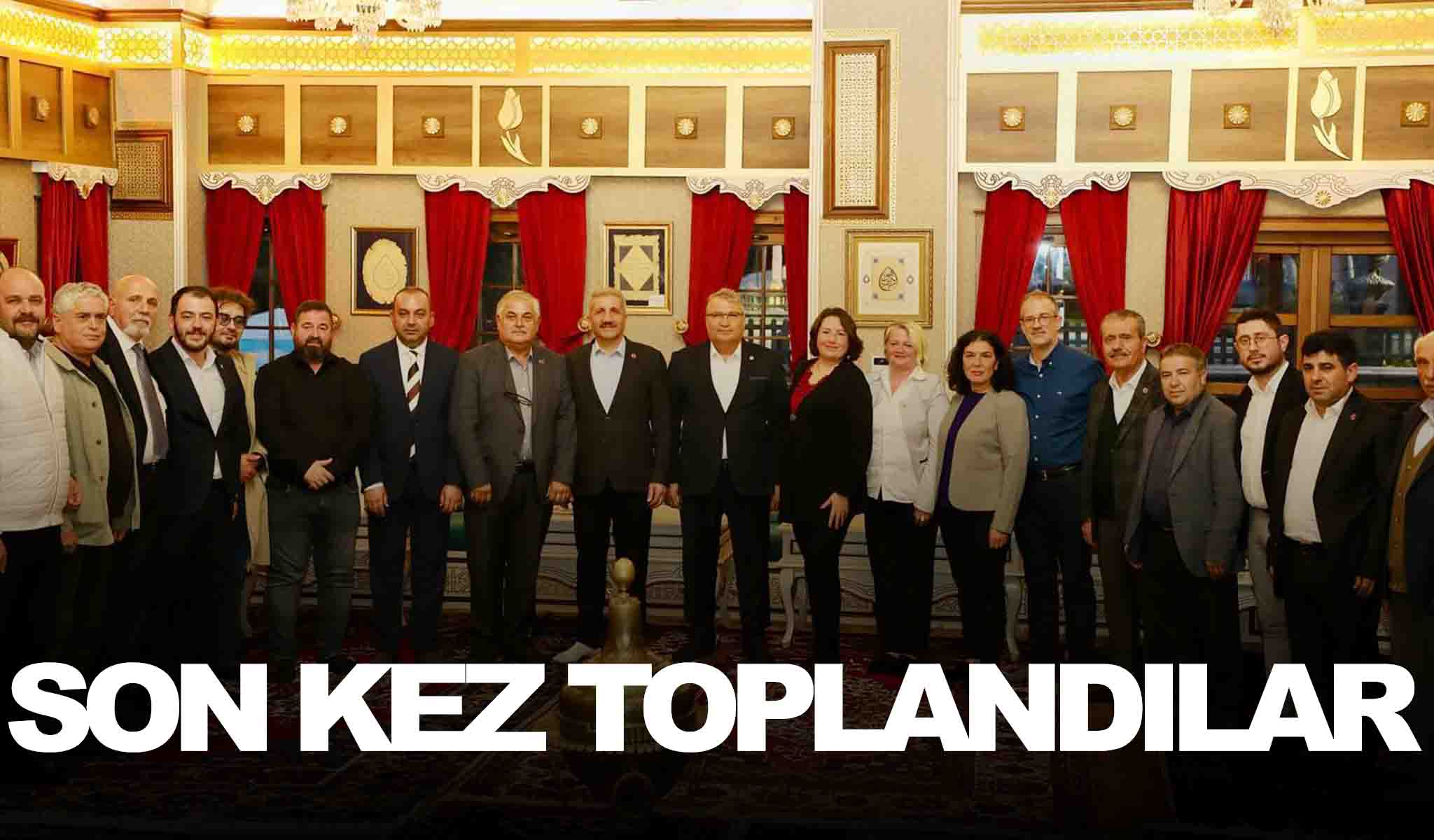 Yunusemre Meclisi son kez toplandı Başkandan üyelere teşekkür Manisa