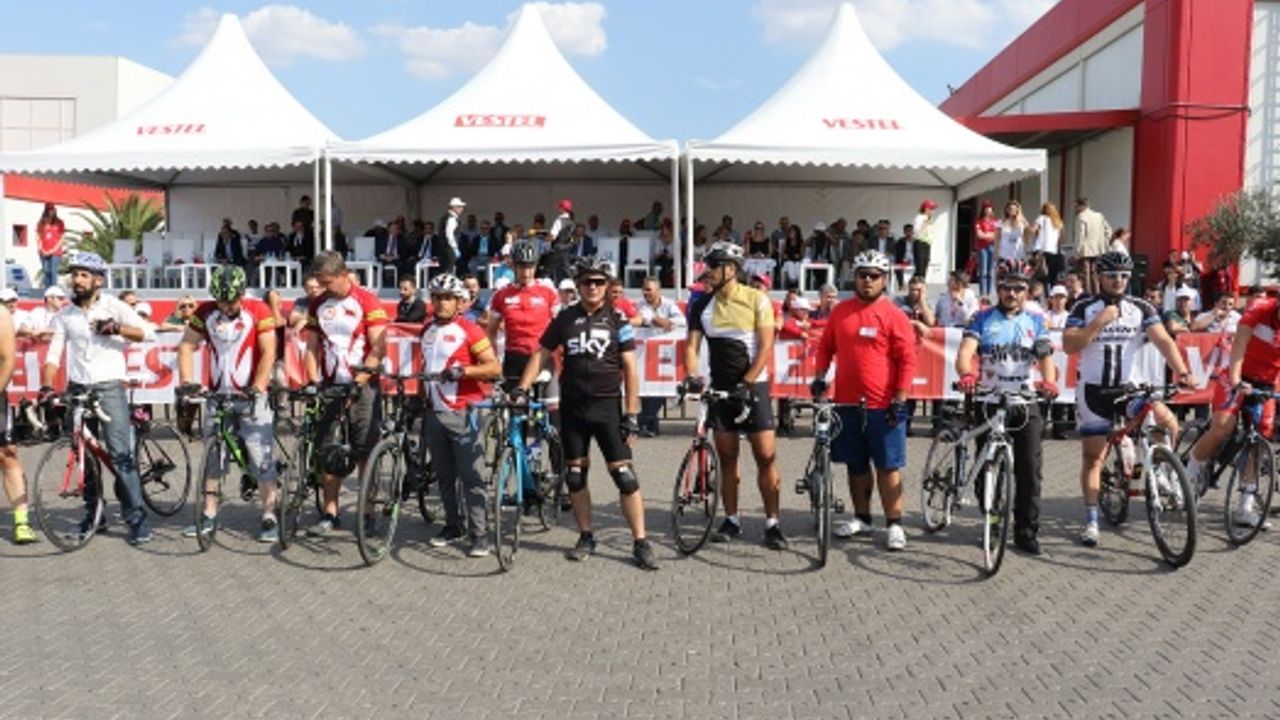 Bisiklet yolu açıldı