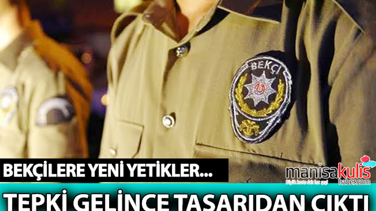 Bekçilere verilen o yetki Meclis’i karıştırdı