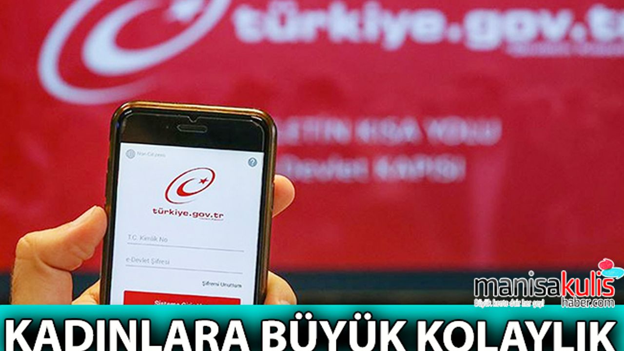 Artık bu işlemler e-Devlet’ten yapılabilecek