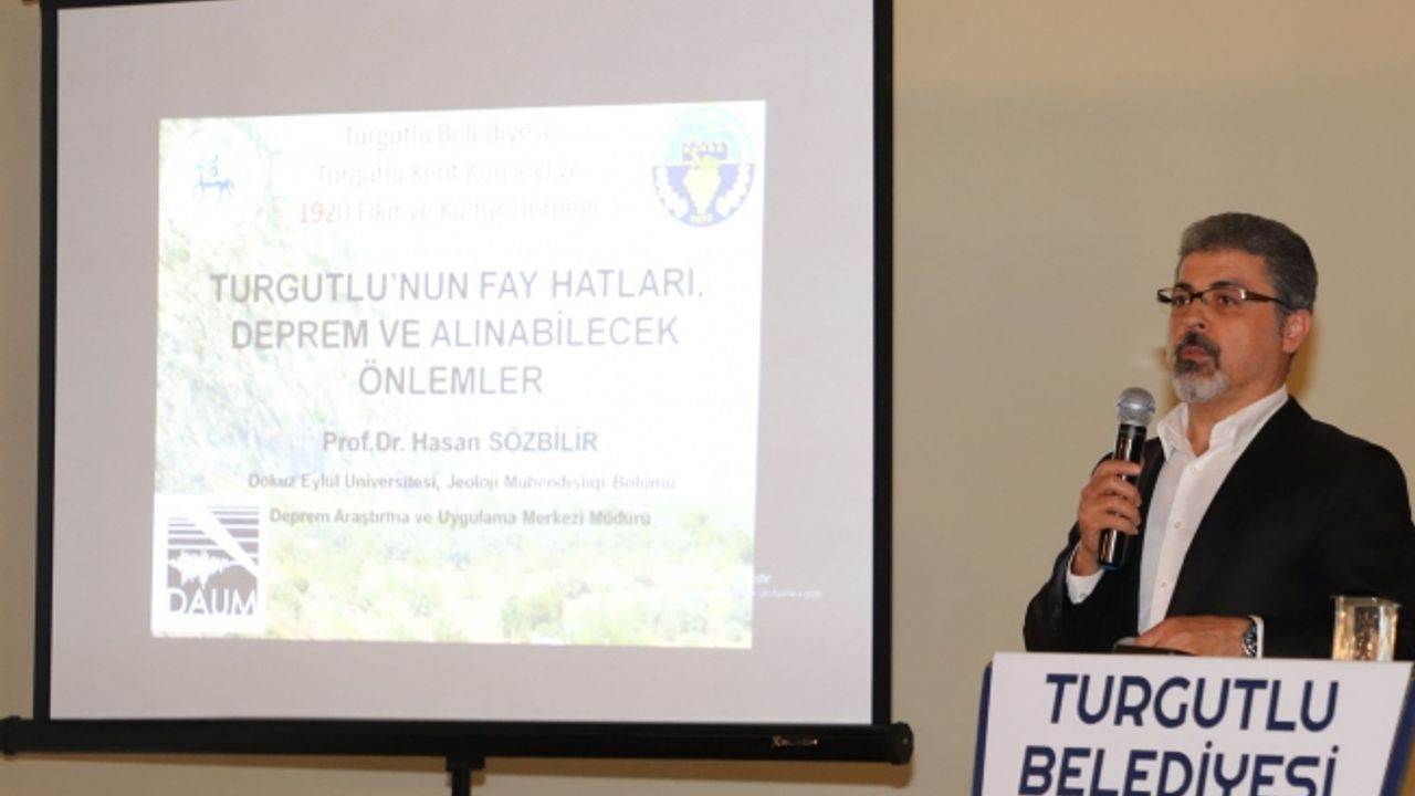 Turgutlu’nun imar planı fay hattına göre yapılacak