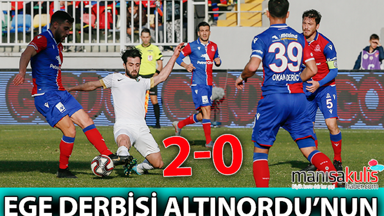 Yılmaz Vural’lı Akhisarspor İzmir’de kaybetti