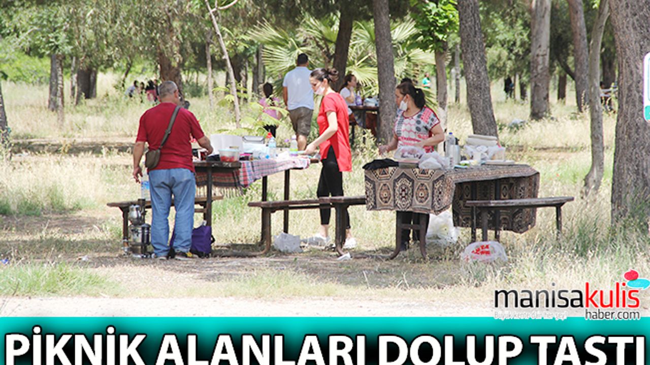 Dün kordona akan İzmirliler bugün de pikniğe gitti