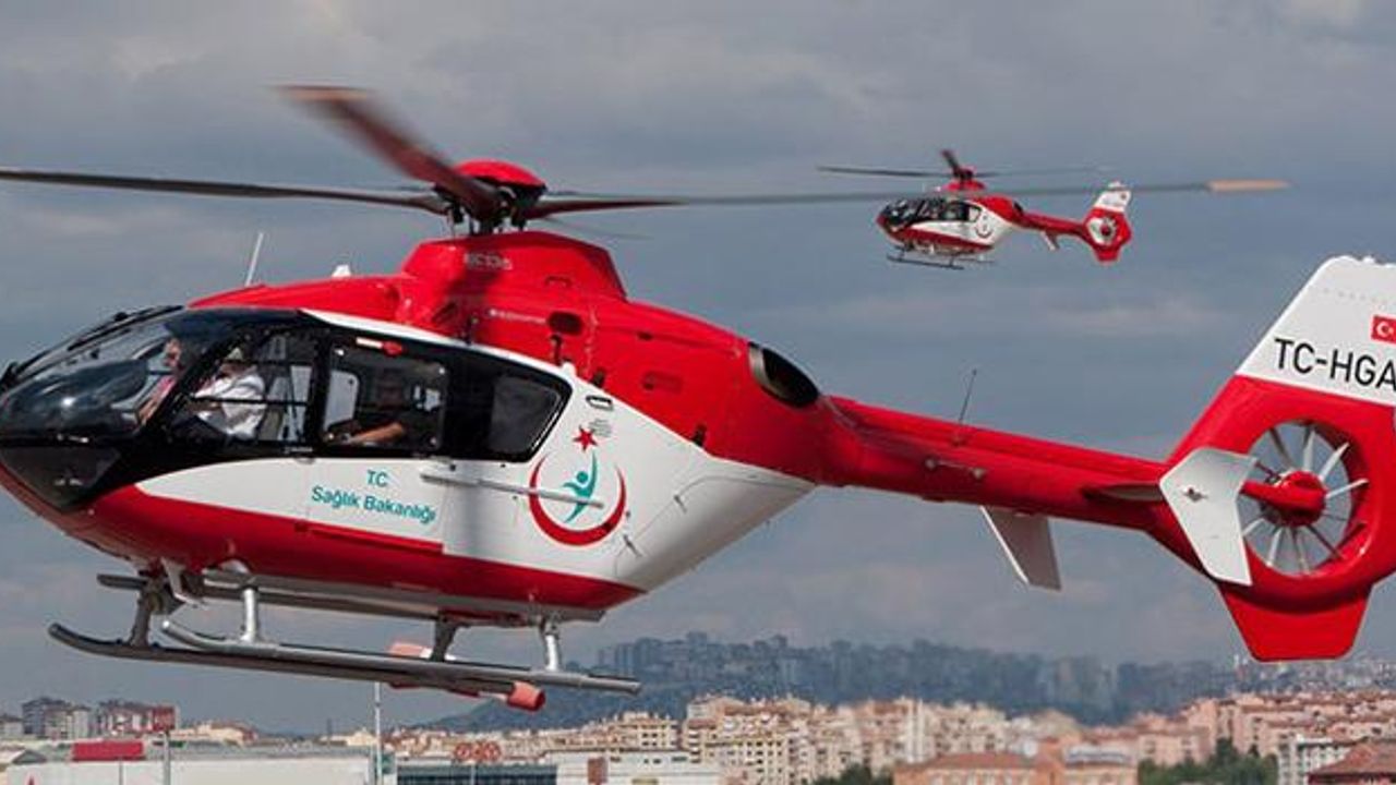 Sağlık Bakanlığı'ndan ambulans helikopter açıklaması