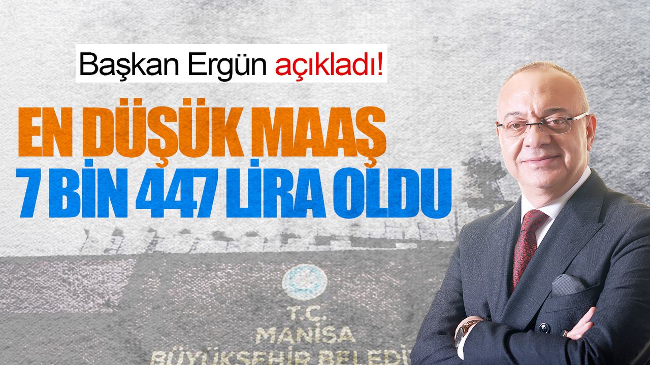 Başkan Ergün'den çalışanlara müjde!
