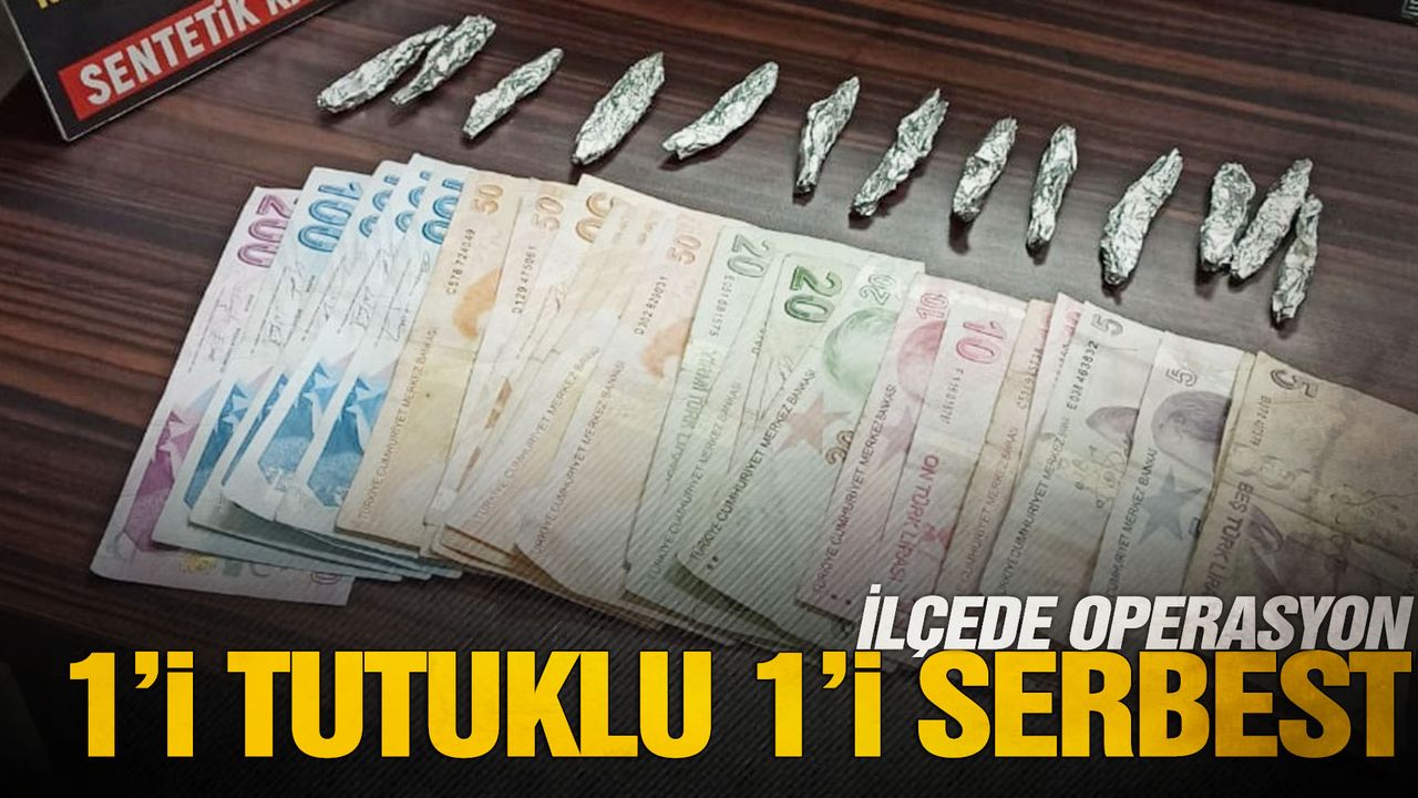 Turgutlu'da uyuşturucu operasyonu: 1 tutuklama