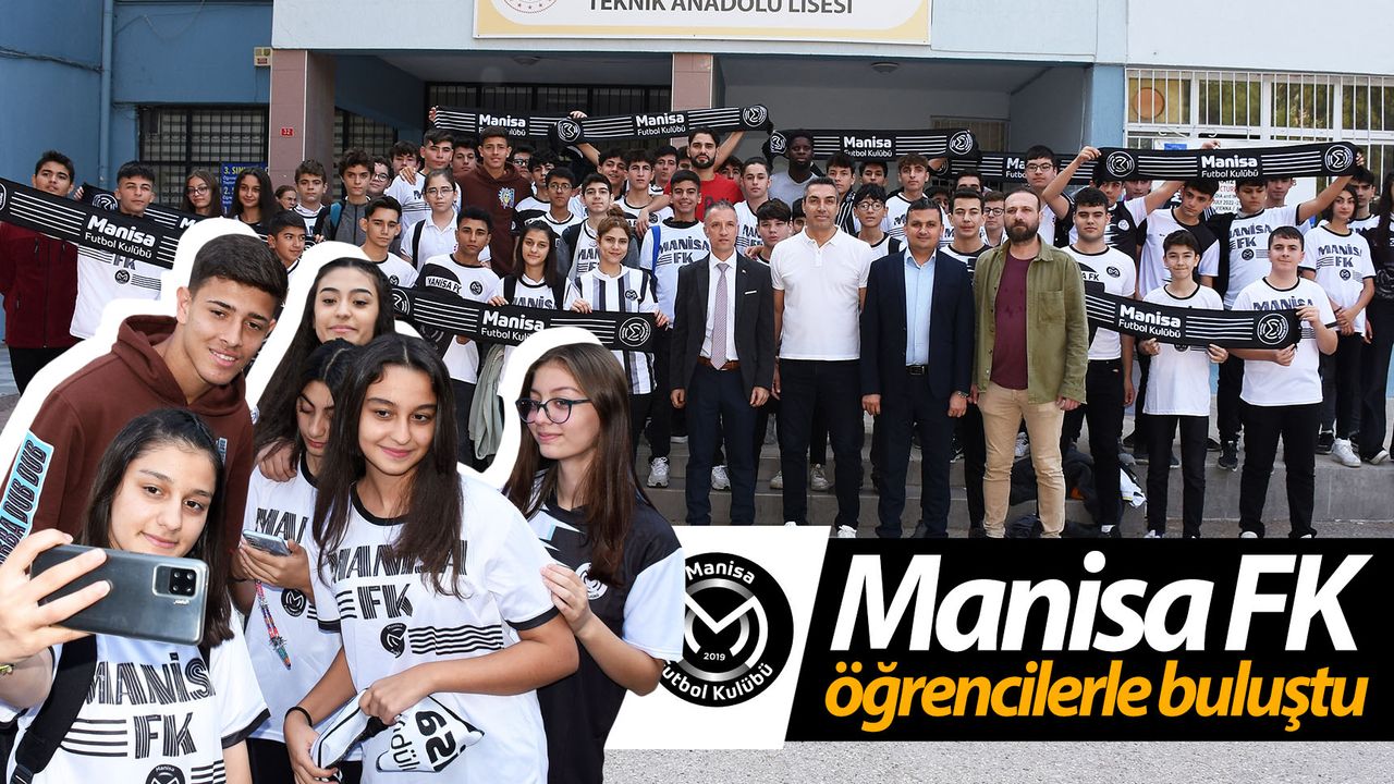 Manisa FK öğrencilerle bir araya geldi