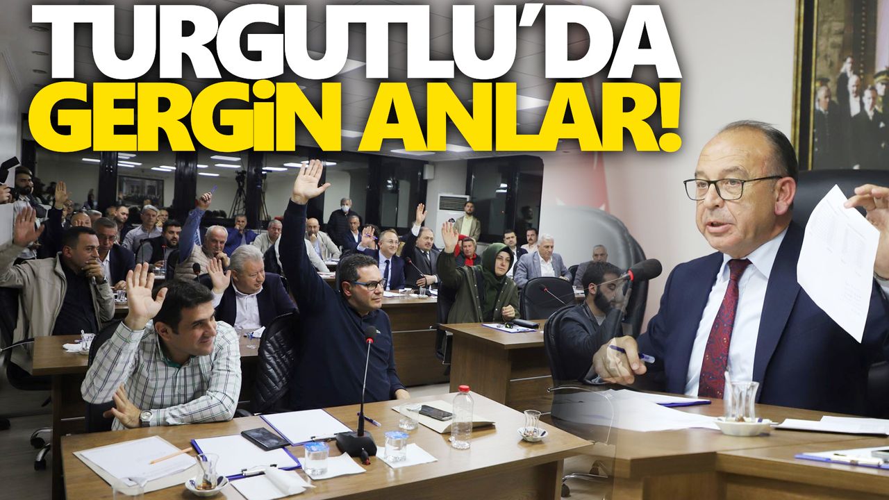 Turgutlu'da meclis gerildi... Karşılıklı sert açıklamalar!
