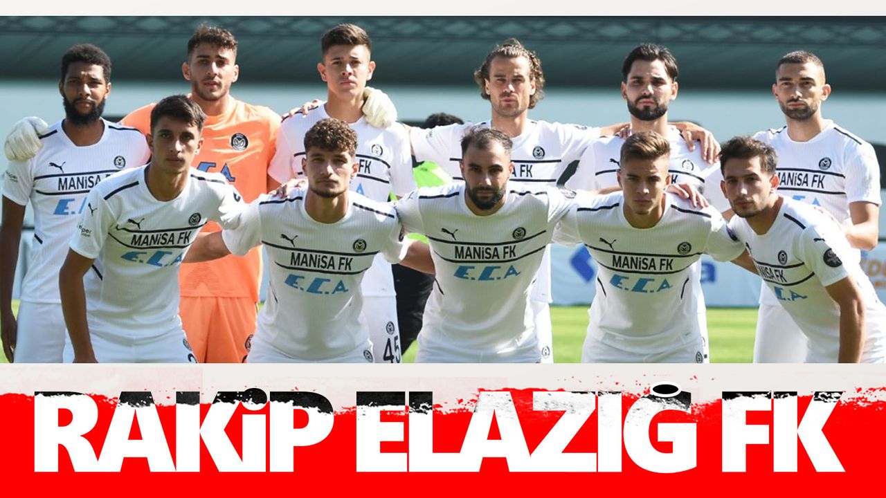 Manisa FK 23 Elazığ FK'yı ağırlıyor