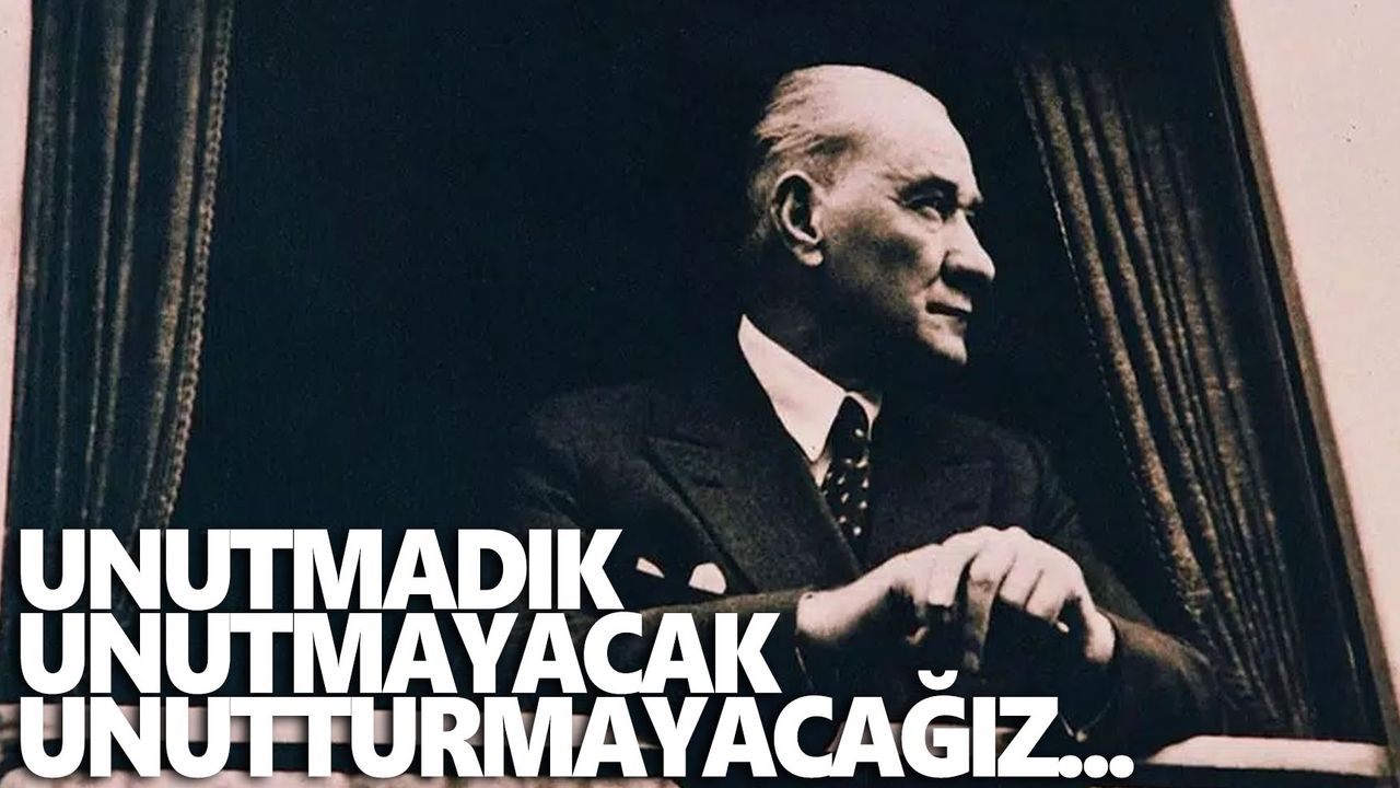 Büyük Önder Atatürk'ün ebediyete intikalinin 84'üncü yılı