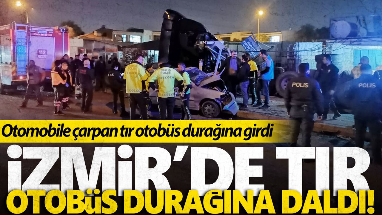 İzmir'de feci kaza: 3’ü ağır 5 yaralı