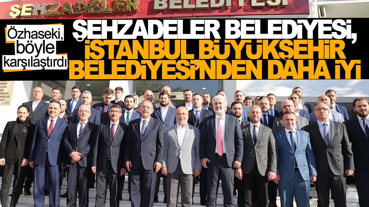 AK Partili Özhaseki, Şehzadeler ile İstanbul'u karşılaştırdı