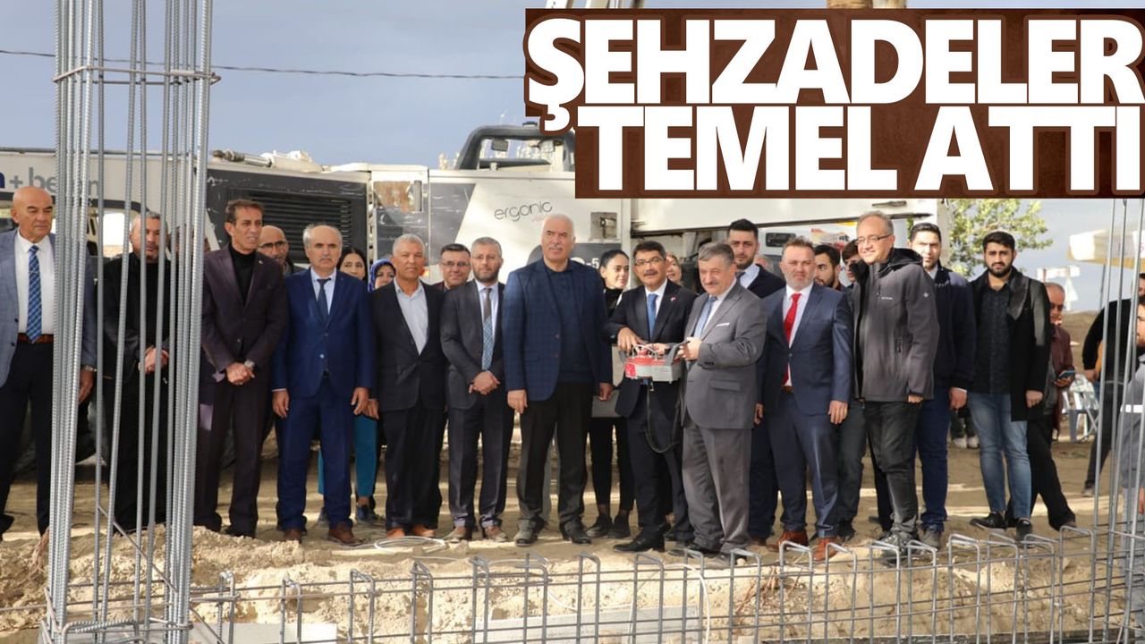 Şehzadeler Belediyesi Yeni Harmandalı Projesinin temelini attı