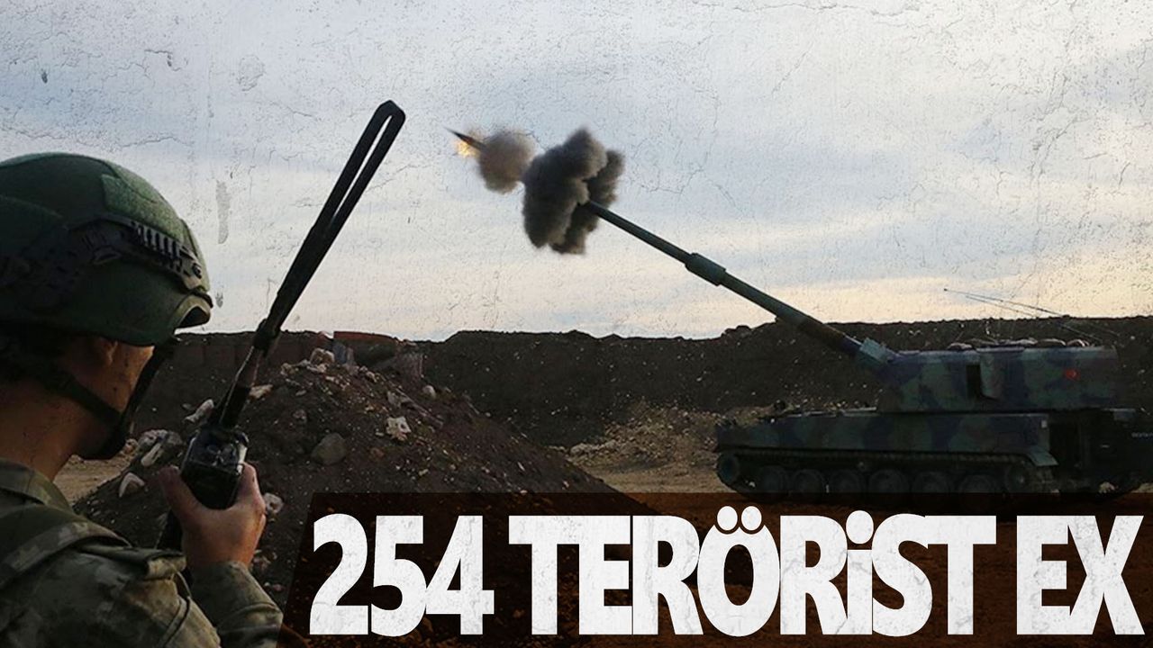 Pençe Kılıç harekatında 254 terörist öldürüldü