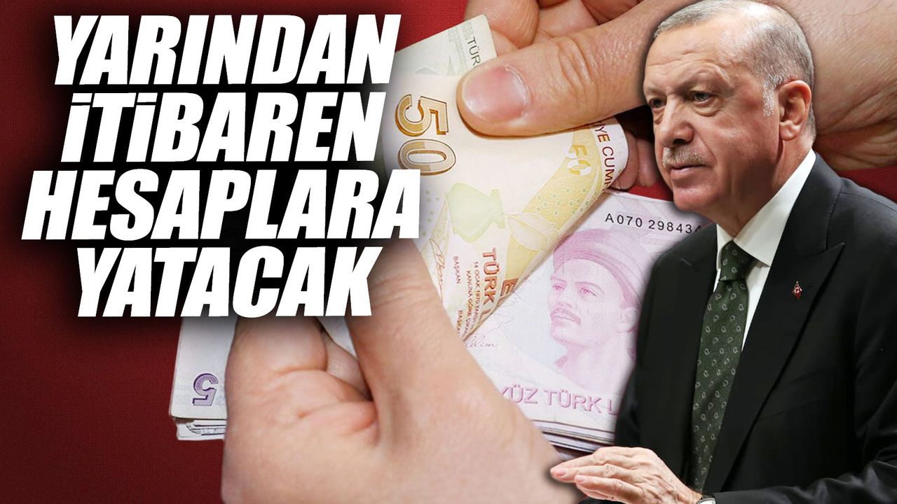 Cumhurbaşkanı Erdoğan’dan destek ödemesi müjdesi