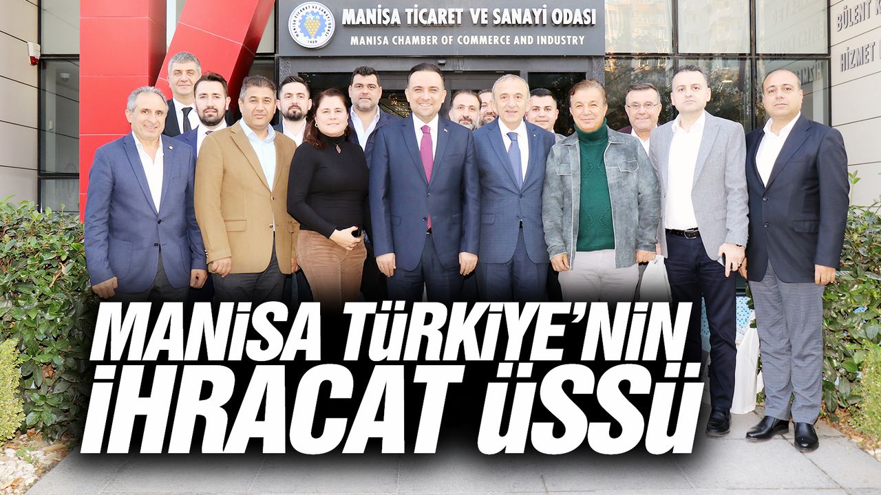 AK Partili Murat Baybatur, Manisa TSO’yu ziyaret etti