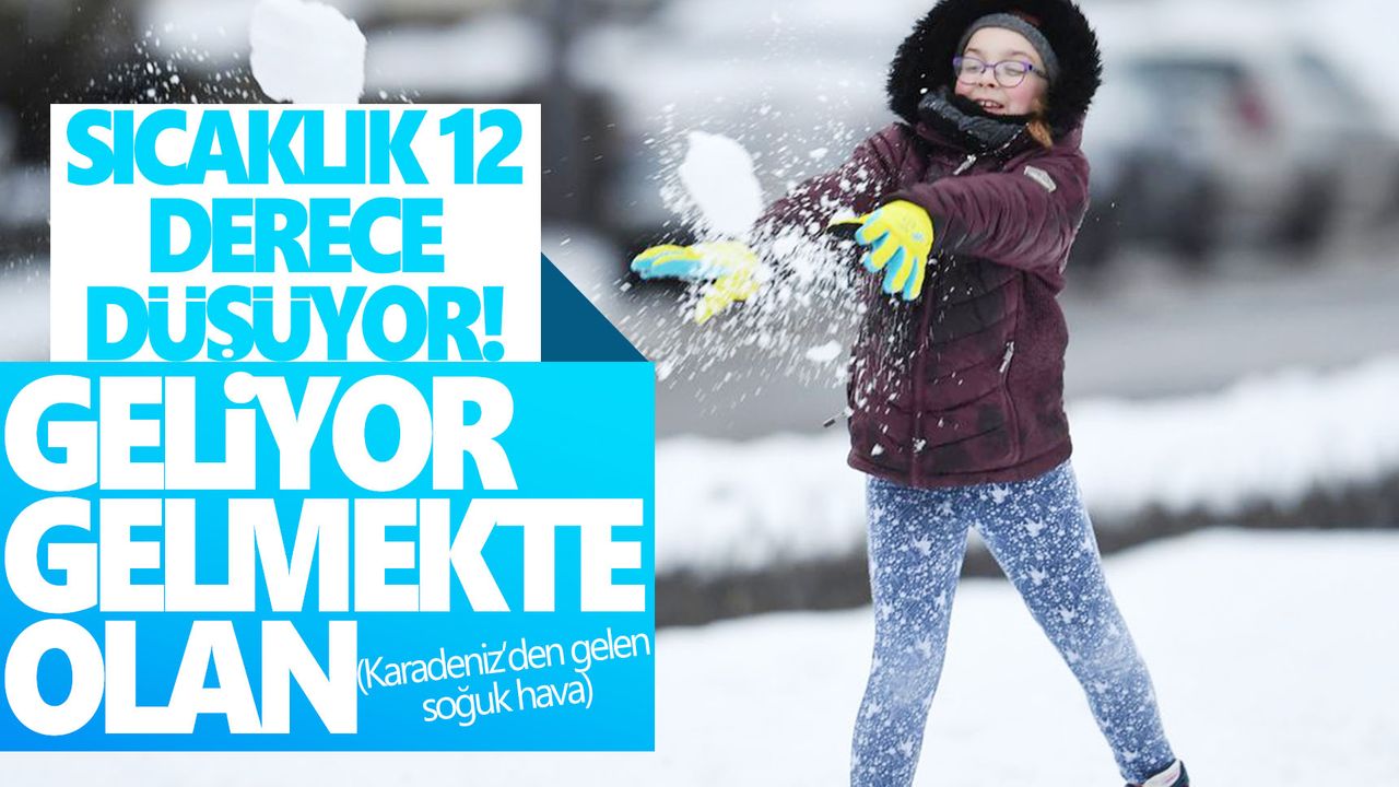 Türkiye soğuk havanın etkisi altına giriyor! Manisa'ya uyarı!