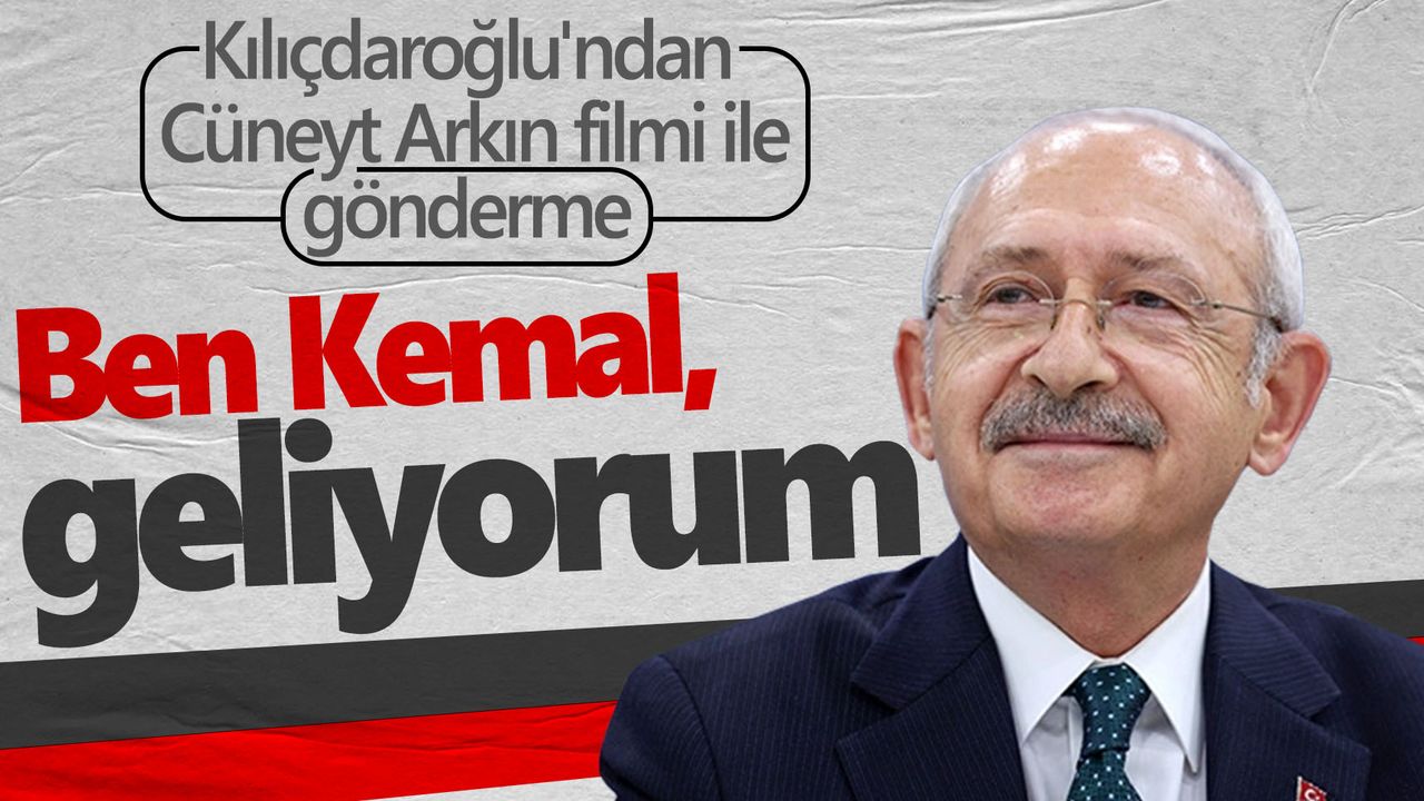 Kemal Kılıçdaroğlu böyle seslendi: Ben Kemal, geliyorum!