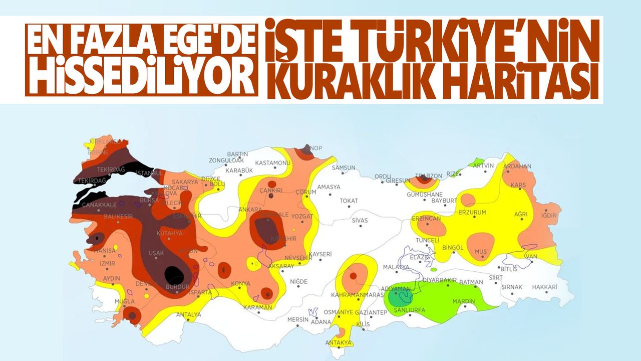 Türkiye genelinde yağışlar yüzde 40 azaldı