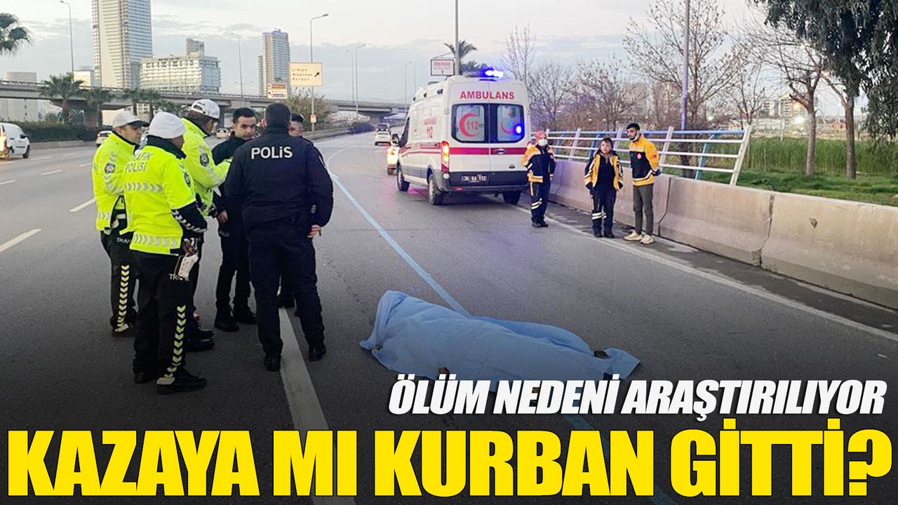 İzmir'de bir kişi yol kenarında ölü bulundu