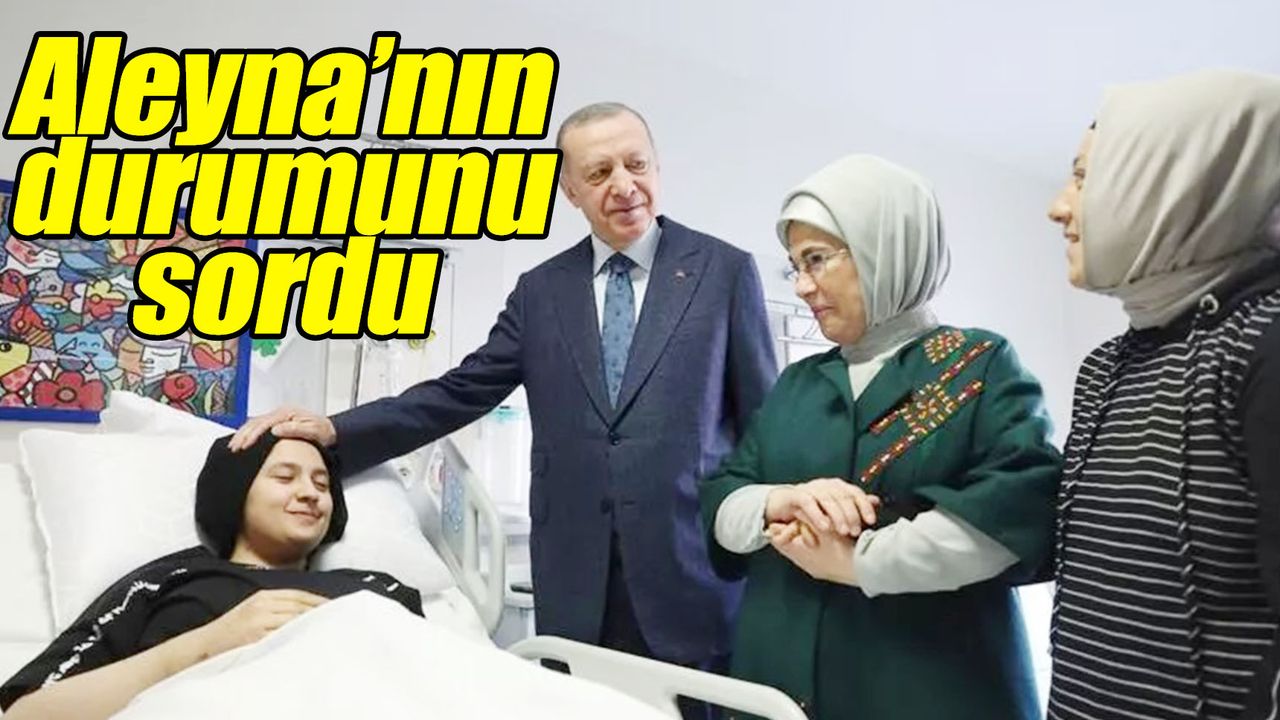 Cumhurbaşkanı Erdoğan ve eşi Emine Erdoğan depremzede çocukları ziyaret etti