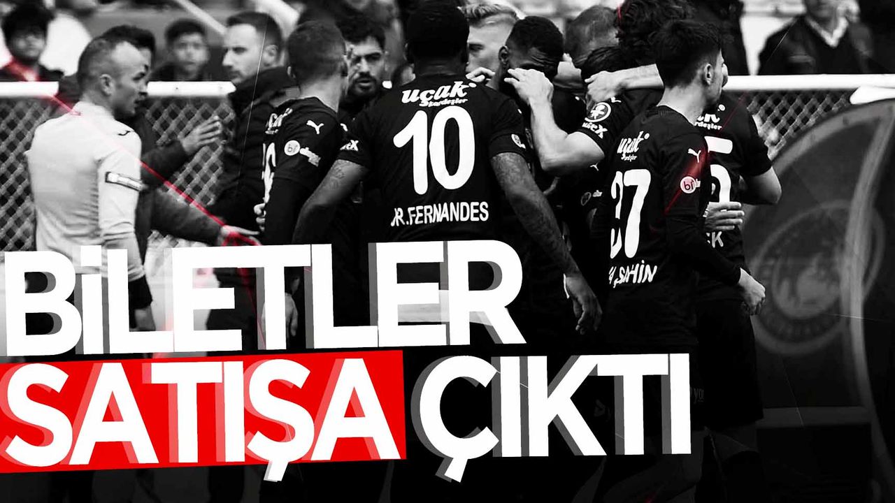 Manisa FK-Pendikspor maçının biletleri satışa çıktı