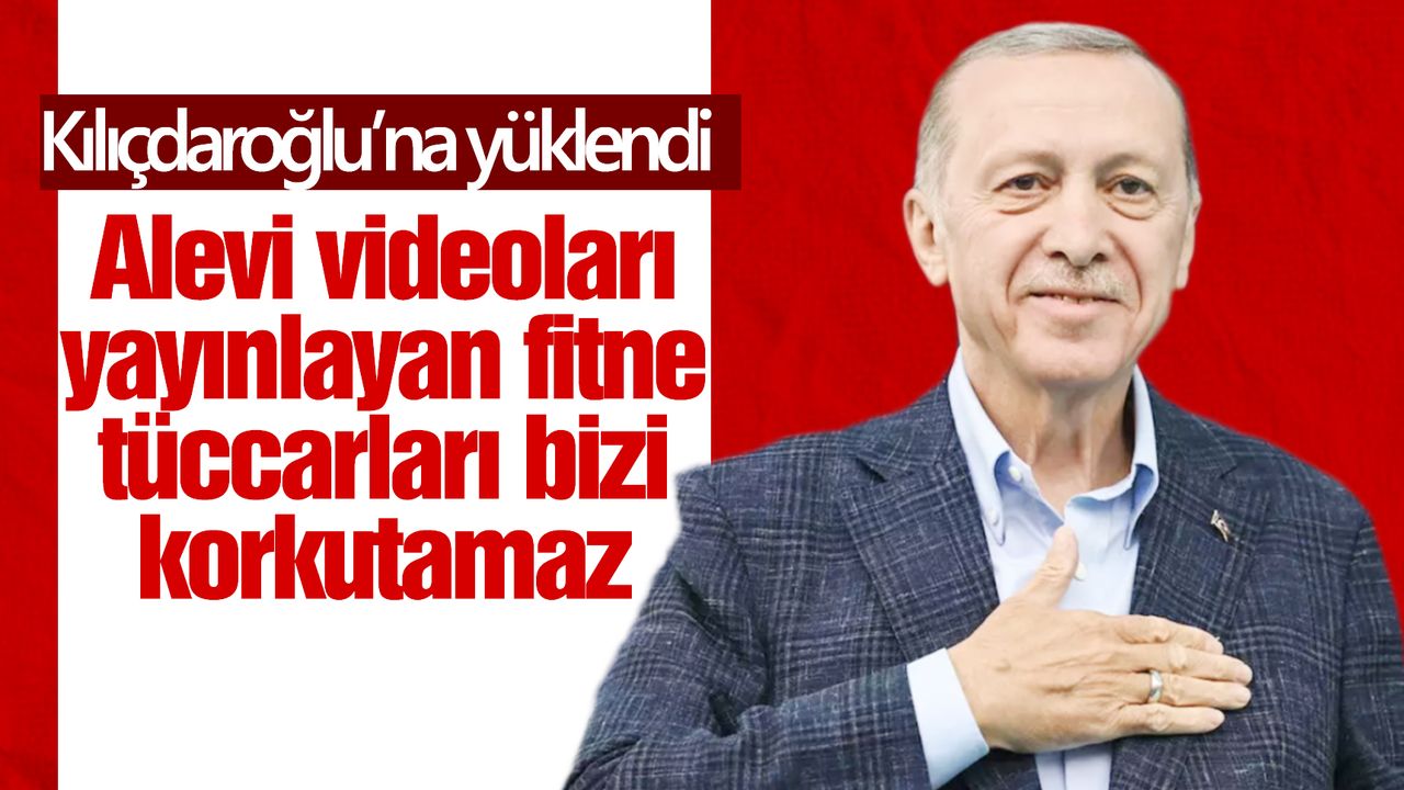 Kılıçdaroğlu’na yüklendi! Cumhurbaşkanı Erdoğan’dan dikkat çeken sözler