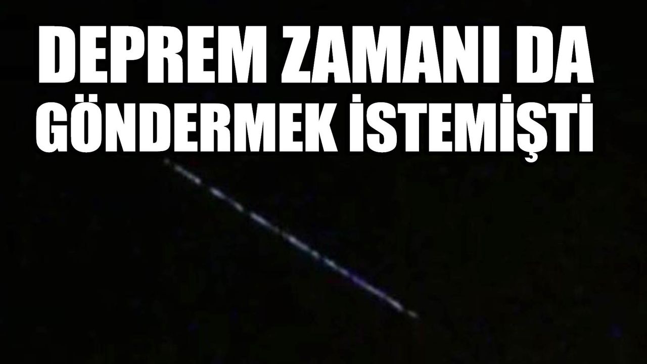 Starlink uyduları Osmaniye semalarında