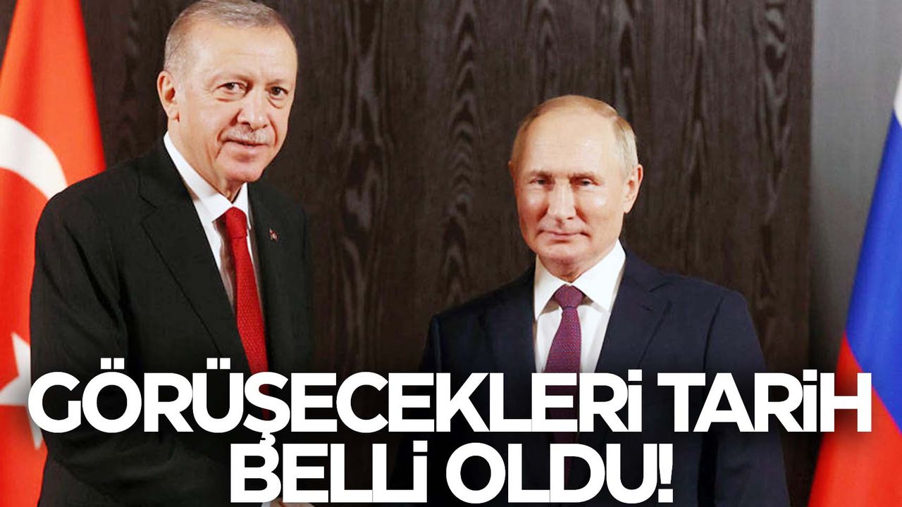 Cumhurbaşkanı Erdoğan ve Putin görüşecek