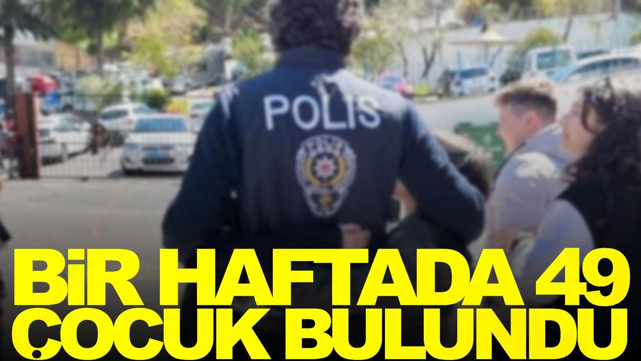 İzmir polisi kayıp çocukları ailelerine kavuşturdu!