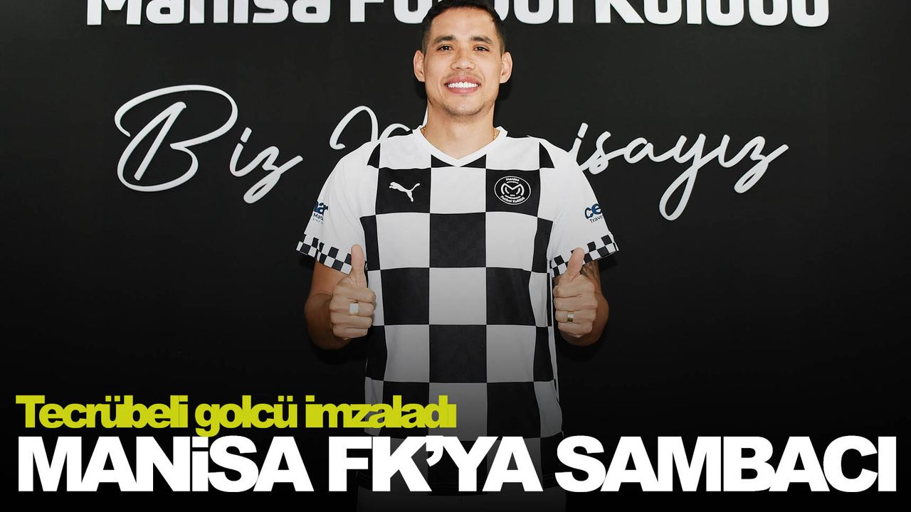 Manisa FK’ya sambacı golcü!