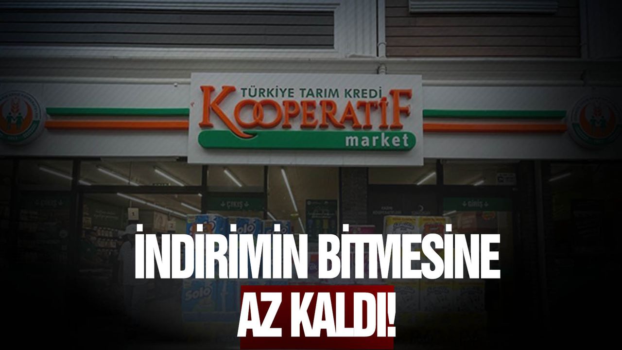 Tarım Kredi Market Ağustos ayı son indirimli ürünler tam liste