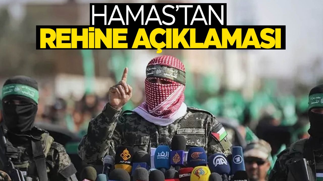 Hamas’tan rehinelerle ilgili karar!