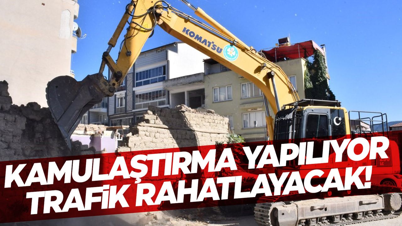 Manisa’nın ilçesinde kamulaştırma! Alternatif yol geliyor