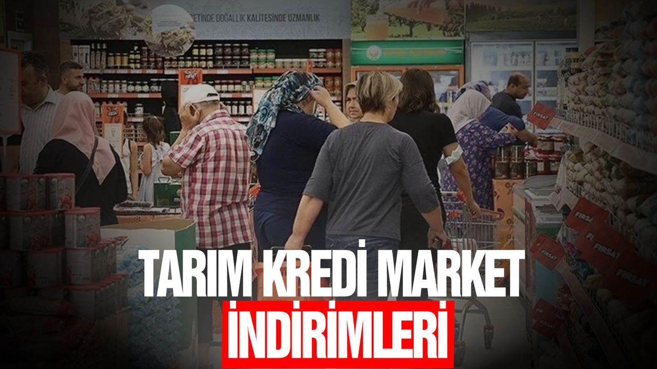 Tarım Kredi Market Ekim ayı indirimli ürünler