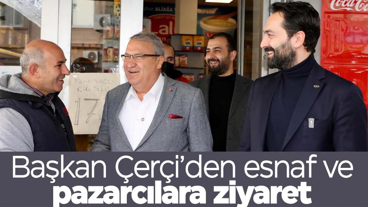 Başkan Çerçi Karaköy’de vatandaşlarla buluştu
