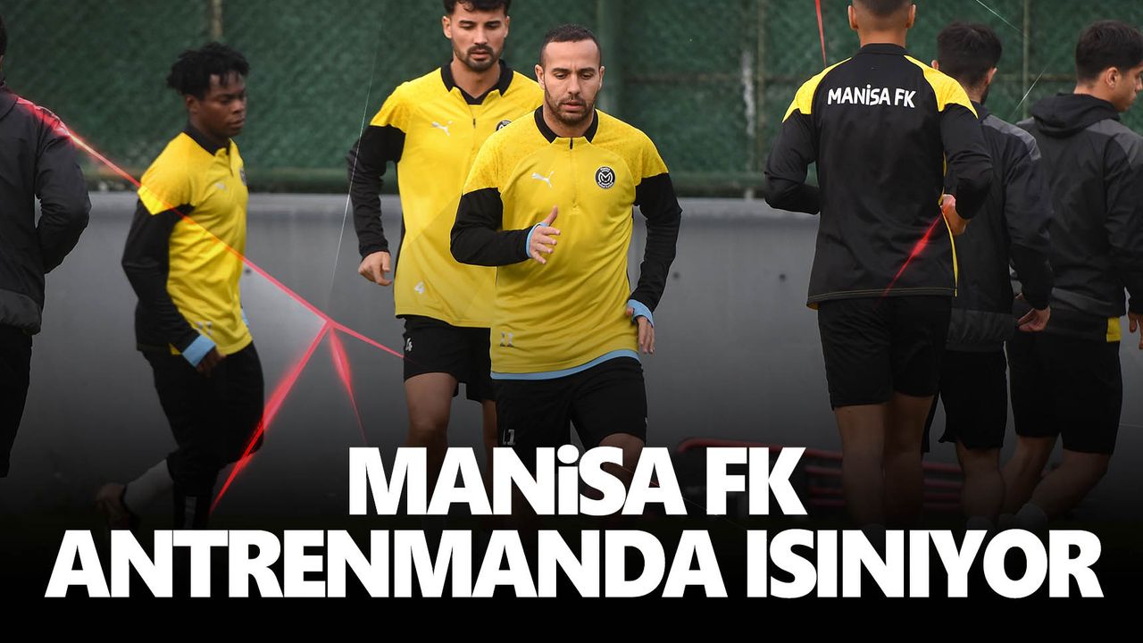 Manisa FK Boluspor Maçı için ısınıyor