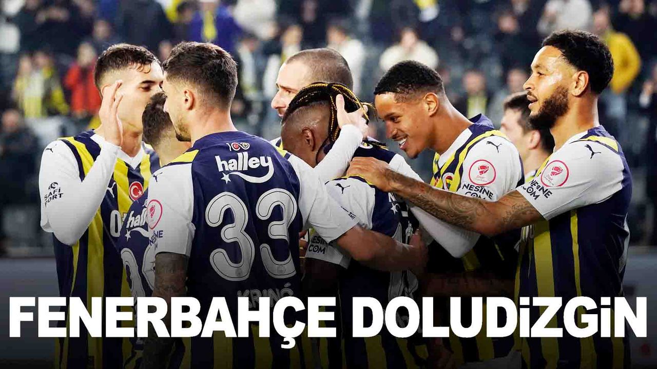 Fenerbahçe'den kupada yarım düzine gol!