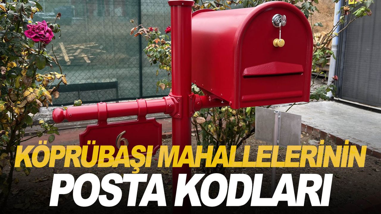 Manisa Köprübaşı ilçesi tüm mahalleleri posta kodları