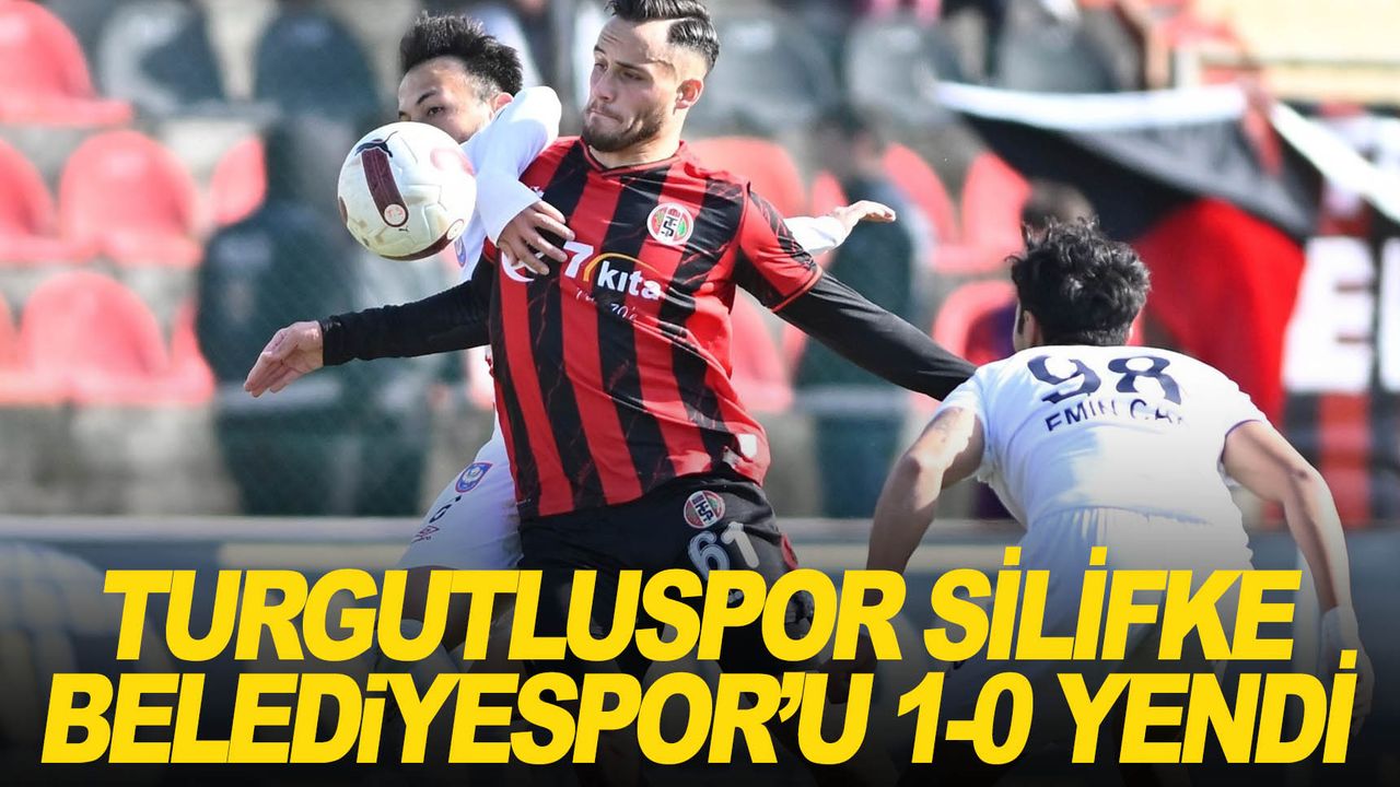 TFF 3. Lig Turgutluspor 1-0 Silifke Belediyespor