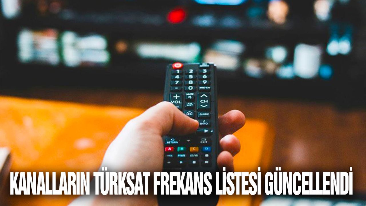 Kanalların Türksat frekans listesi güncellendi