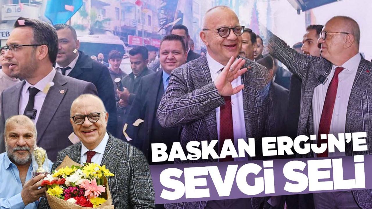 Başkan Ergün’e Turgutlu’da coşkulu karşılama!