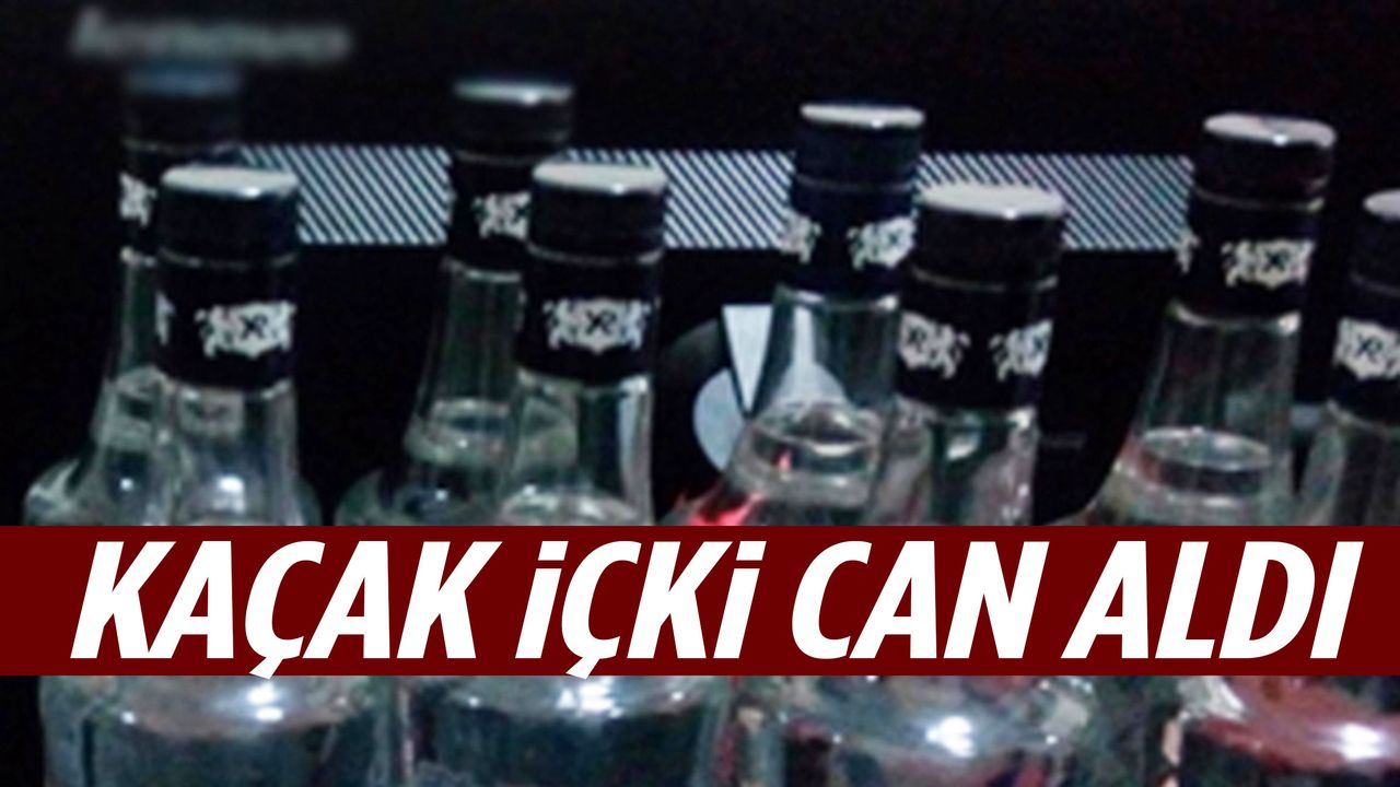 55 yaşındaki adam sahte içkiden hayatını kaybetti!