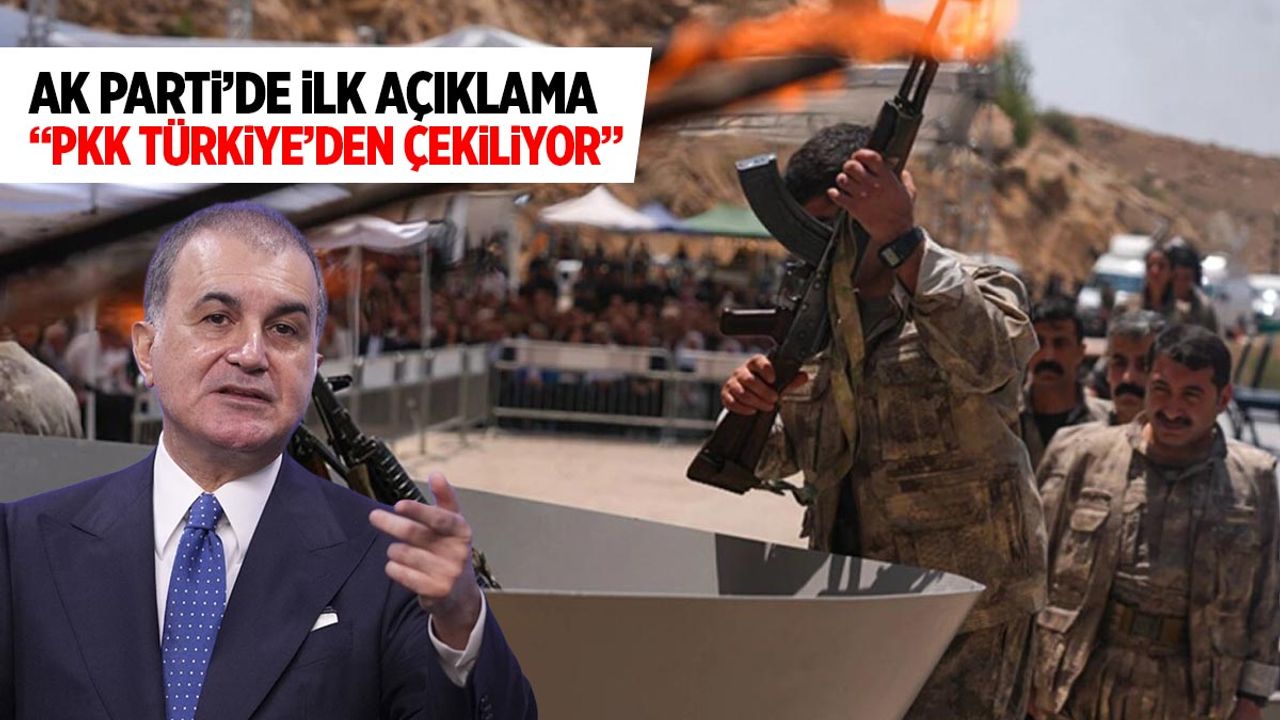 AK Parti’den PKK’nın Türkiye’den çekilme kararına ilk yorum!
