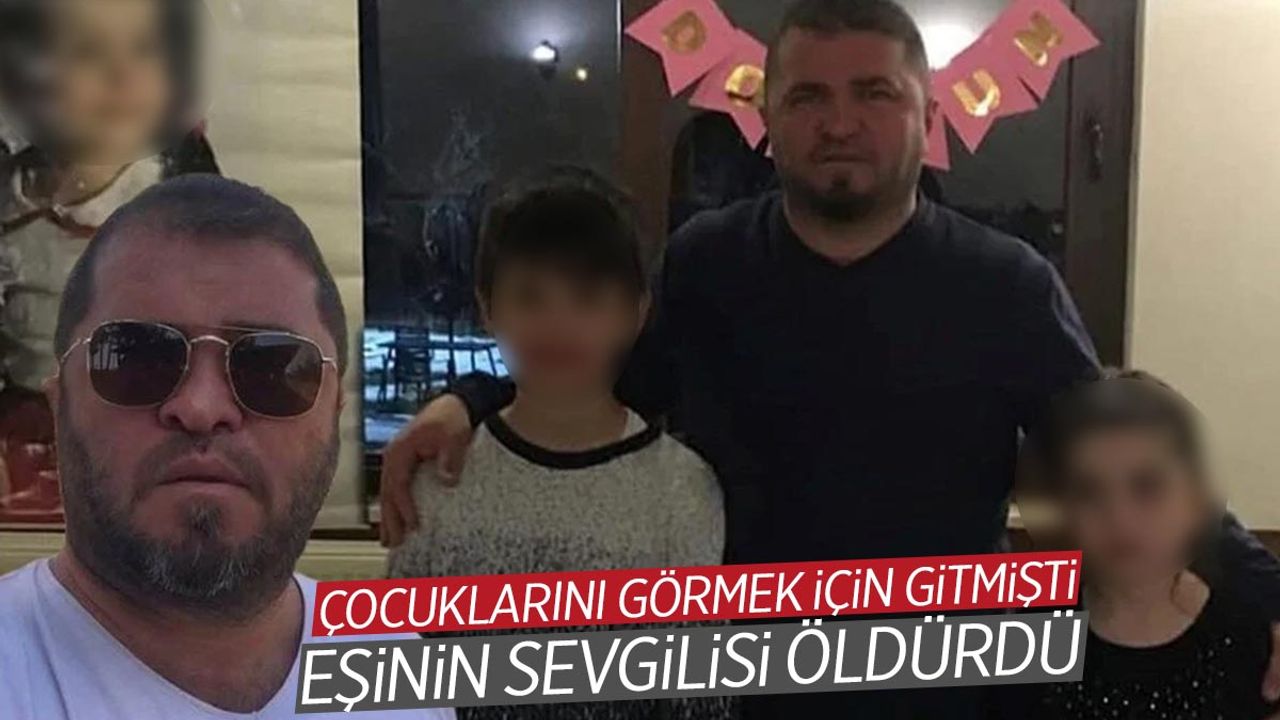 Ayrı yaşadığı eşinin sevgilisi tarafından satırla öldürüldü