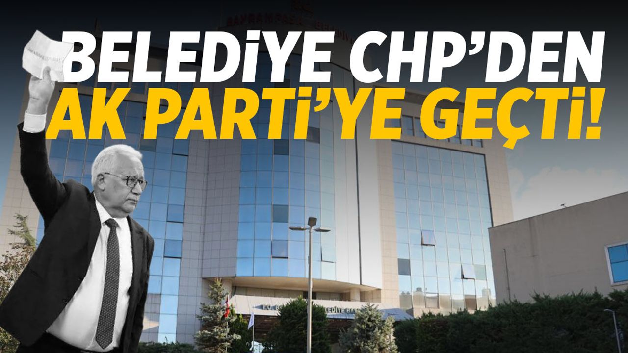 Belediye başkanı tutuklanmıştı… Belediye CHP’den AK Parti’ye geçti