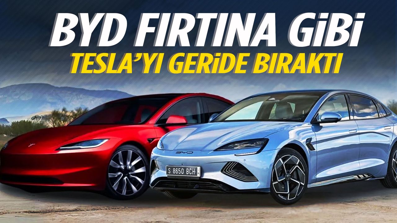 BYD’nin yükselişi durdurulamıyor!